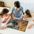 No Face Studio Ghibli Stained Glass Jigsaw Puzzle