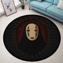 No Face Ghibli Studio Break Wall Round Rug