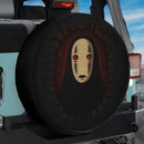 No Face Ghibli Studio Break Wall Jeep Car Spare Tire Cover