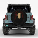 No Face Ghibli Studio Break Wall Jeep Car Spare Tire Cover