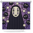 No Face Ghiblie Studio Shower Curtain