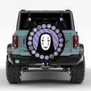 No Face Ghibli Studio Jeep Car Spare Tire Cover