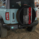 OHIO American Flag Car Spare Tire Cover
