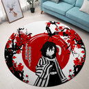 Obanai Demon Sayer Japan Style Round Rug