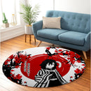 Obanai Demon Sayer Japan Style Round Rug