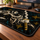 Obanai Iguro Demon Slayer BW Desk Mat