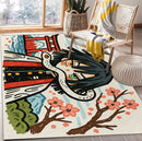 Obanai Japan Demon Slayer Rectangular Area Rug