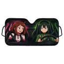 Ochako Uraraka x Tsuyu Asui My Hero Academia Custom Car Windshield Sunshades