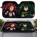 Ochako Uraraka x Tsuyu Asui My Hero Academia Custom Car Windshield Sunshades