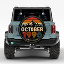 Retro October 1996 Jeep Car Spare Tire Cover