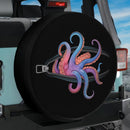 Octopus Unzipped Jeep Car Spare Tire Cover
