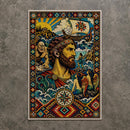 Odysseus Greek Mythology Adventure Rectangular Area Rug