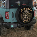 Off Road Hair Don't Care Car Spare Tire Cover
