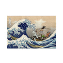One Peace Anime The Great Wave Japan Jigsaw Puzzle