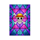 One Piece Symbol Stained Glass Jigsaw Puzzle