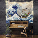One Peace Anime The Great Wave Tapestry