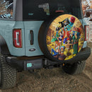 One Piece Characters Car Spare Tire Cover