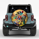 One Piece Characters Car Spare Tire Cover