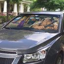 One Piece Enjoying Road Trip Together Car Auto Sunshades