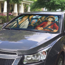 Straw Hat Luffy and Zoro One Piece Custom Car Windshield Sunshades