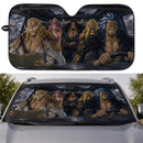 One Piece Rocks Pirates Car Auto Sunshades
