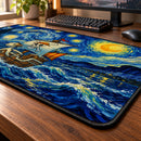 One Piece Ship Starry Night Desk Mat