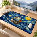 One Piece Ship Starry Night Desk Mat
