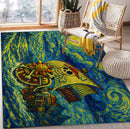 One Piece Starry Night Rectangular Area Rug