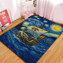 One Piece Starry Night Rectangular Area Rug