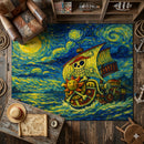 One Piece Starry Night Rectangular Area Rug