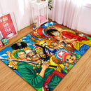 One Piece Team Rug Carpet Rectangular Area Rug