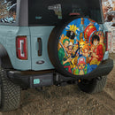 One Piece Team Car Spare Tire Cover