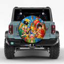 One Piece Team Car Spare Tire Cover