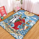 One Piece Wano Country Rectangular Area Rug