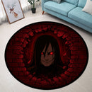 Orochimaru Naruto Break Wall Round Rug