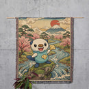Oshawott Pokemon Woven Throw Blanket
