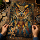 Owl Aztec Jigsaw Puzzle