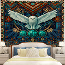 Owl Native American Tapestry