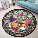 Pokemon Eevee Round Rug