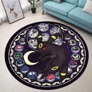Pokemon Eevee Evolutions 4 Round Rug