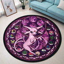 Pokemon Eevee Evolutions Espeon Round Rug