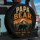 Papa Bear Protector Provider Legend Car Spare Tire Cover