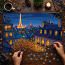 Paris At Night Jigsaw Puzzle