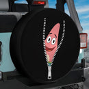 Patrick Star In SpongeBob Unzipped Jeep Car Spare Tire Cover