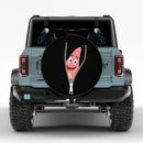 Patrick Star In SpongeBob Unzipped Jeep Car Spare Tire Cover