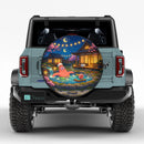 Patrick Star Onsen Car Spare Tire Cover