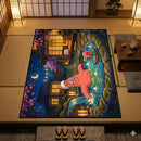 Patrick Star Onsen SpongeBob SquarePants Rectangular Area Rug