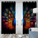 Peacock Window Curtain