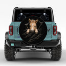 Peeking Baby Horse Car Spare Tire Cover