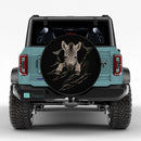 Peeking Bayby Zebra Horse Car Spare Tire Cover